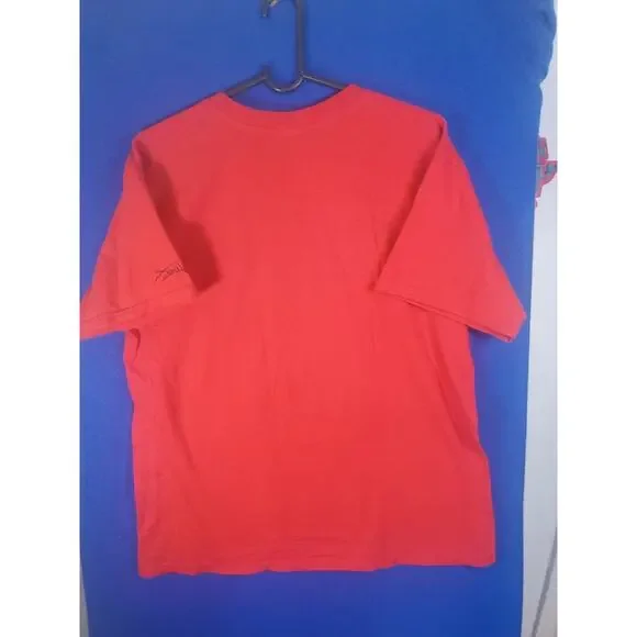 Vintage 2004 Jimi Hendrix T Shirt XL Red Hendrix Rock Men's Size XL - Picture 11 of 16